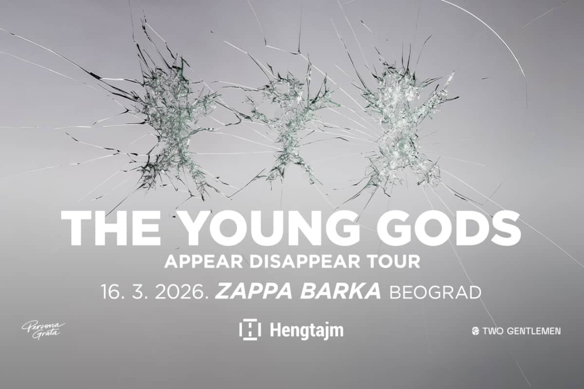 The Young Gods - концерт в Белграде (16.03.2026 Zappa Barka)