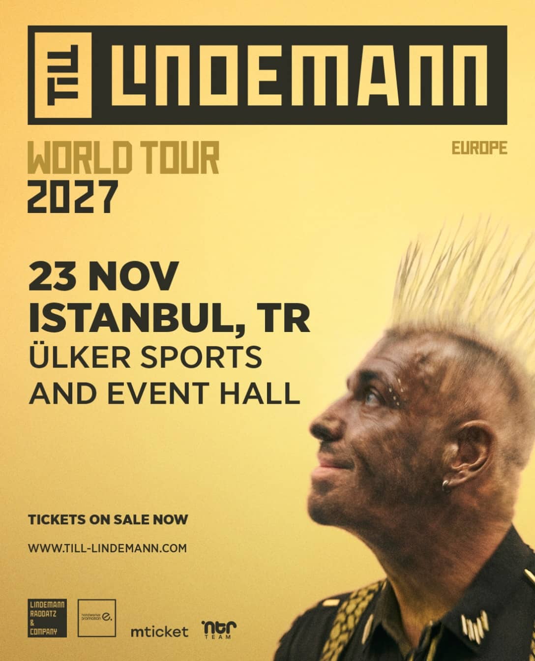Till Lindemann - live in Istanbul (23.11.2027 Ülker Sports and Event Hall)