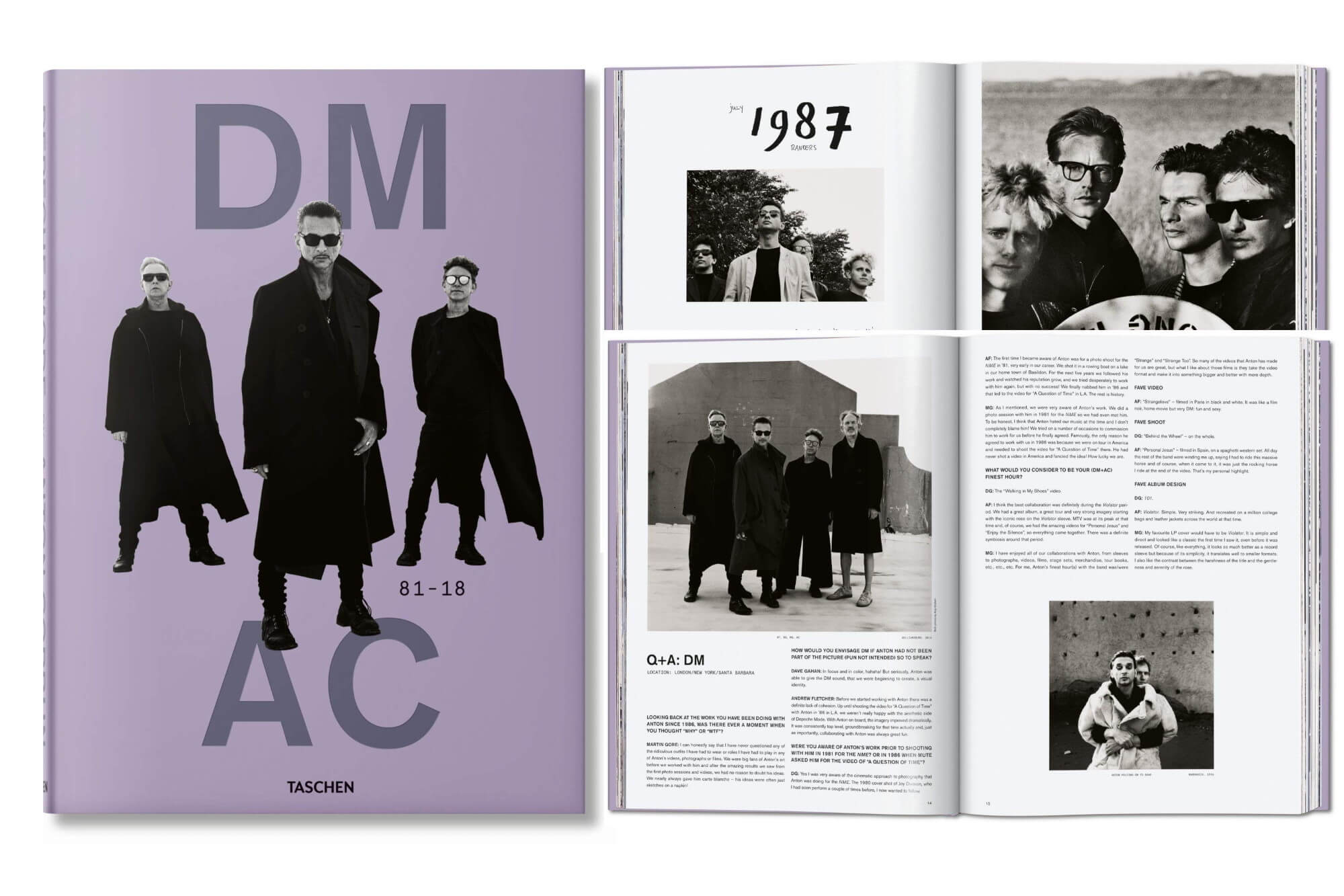 «Depeche Mode by Anton Corbijn (81–18)» in non-limited XL Edition