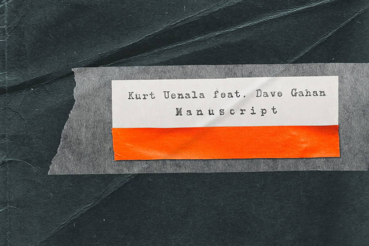 «Manuscript» - Kurt Uenala presents his new collaboration with Dave Gahan