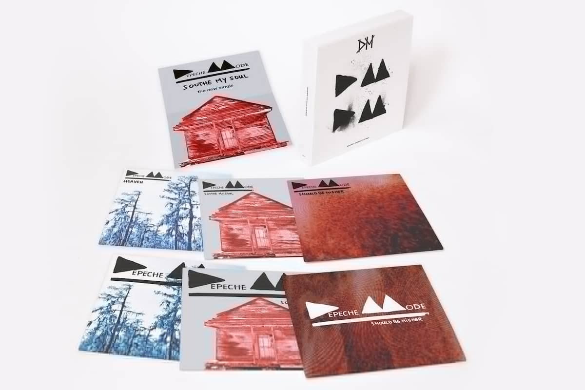 New box of Depeche Mode 12 inch vinyl singles - «Delta Machine» time!