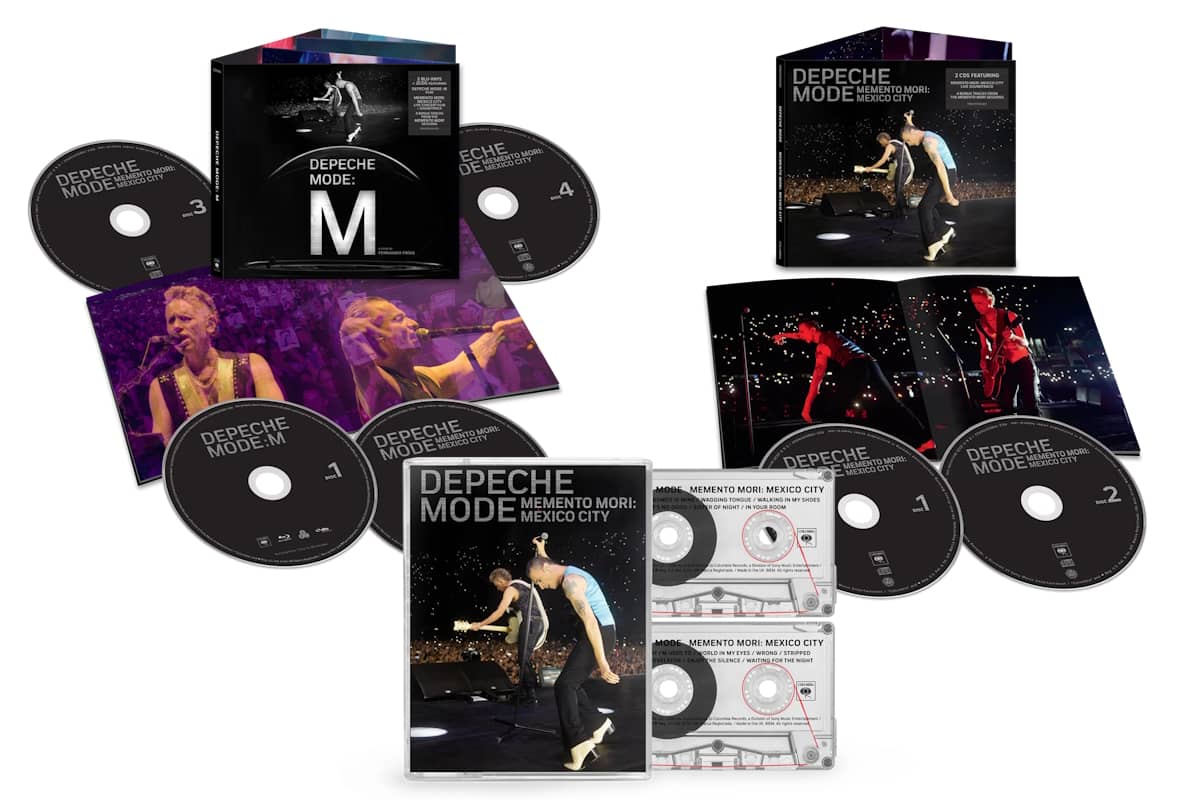 «Depeche Mode: M» and Depeche Mode «Memento Mori: Mexico City» will out on December 5th