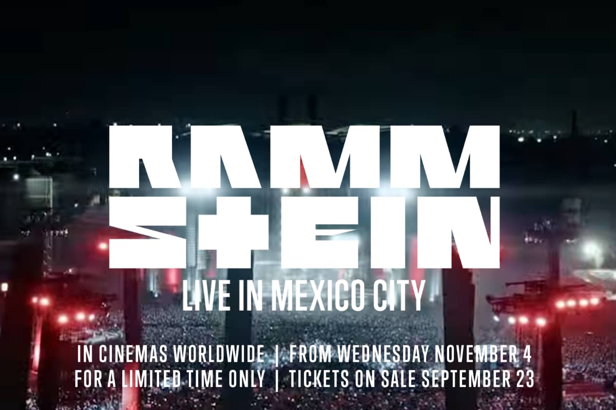 «Rammstein - Live in Mexico City» - in cinemas worldwide from November 4th, 2026!