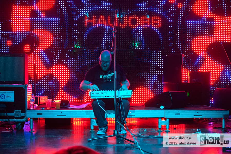 Haujobb - Концерт на X Moscow Synthetic Snow Festival 2012 (07.12.2012, Клуб «Arma Music Hall», Москва, Россия)