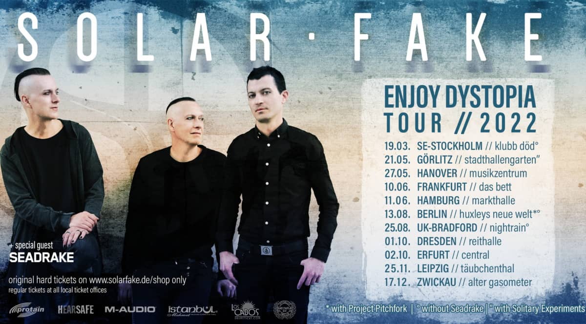 SOLAR FAKE - ENJOY DYSTOPIA TOUR 2022