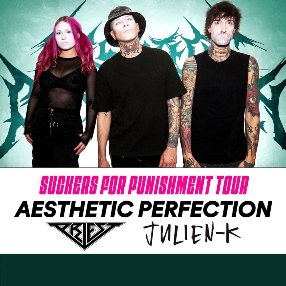AESTHETIC PERFECTION - THE SUCKERS FOR PUNISHMENT USA TOUR 2026