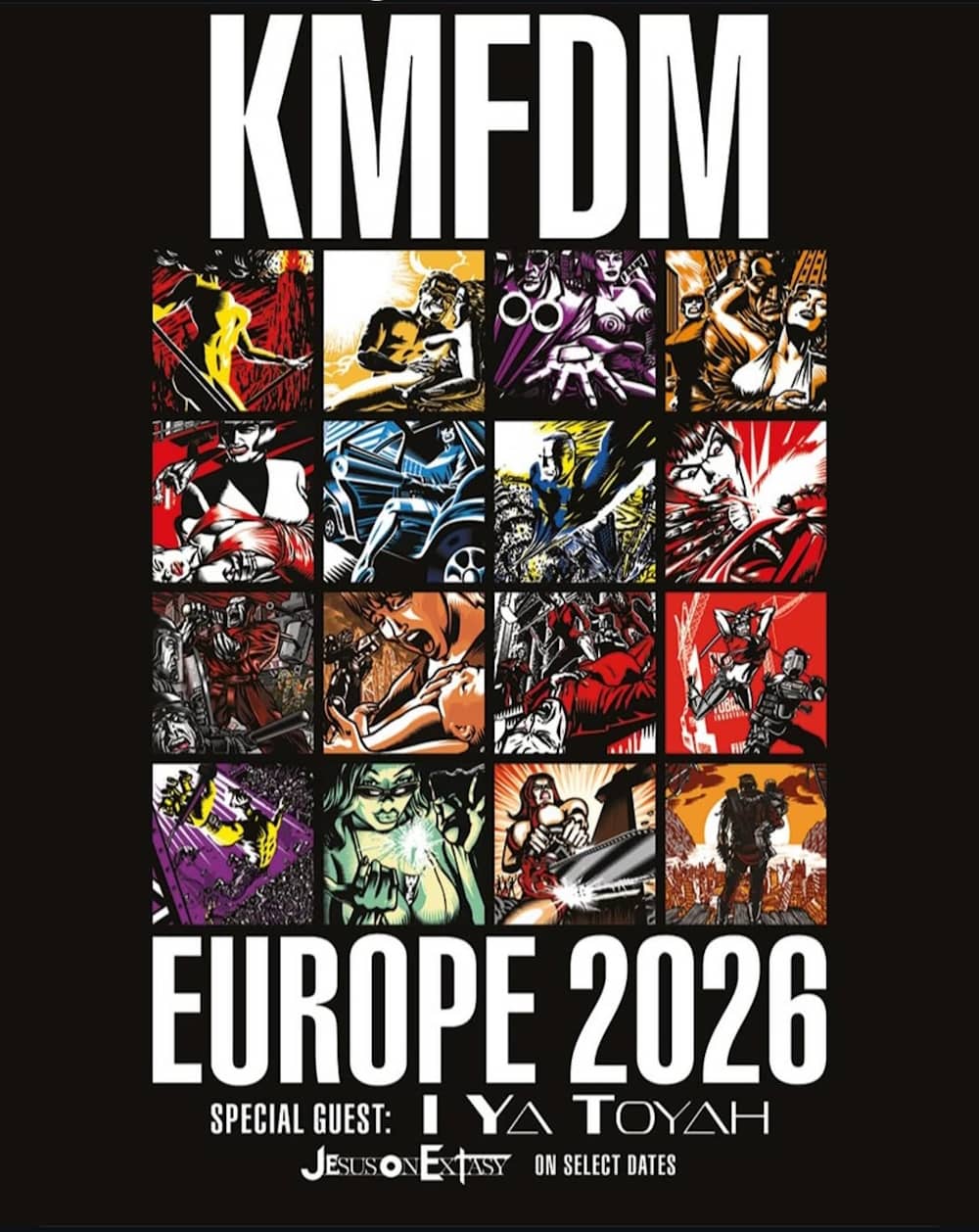 KMFDM - EUROPE TOUR 2026