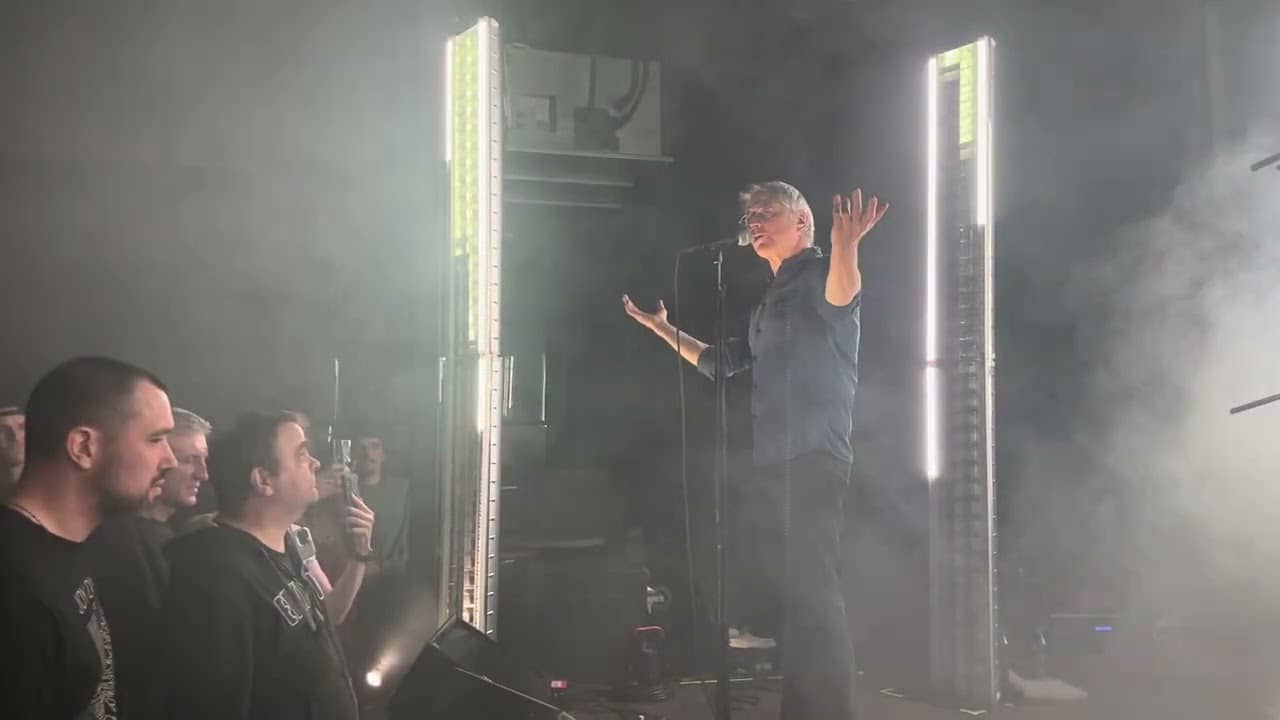 The Young Gods - «Skinflowers» (концертное видео 16.03.2026 Zappa Barka, Белград, Сербия)