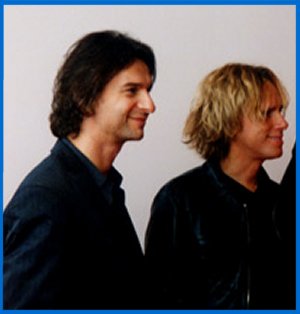 Dave and Martin at Q Awards (2002)