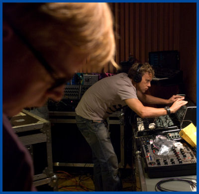 Depeche Mode in studio