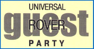 UNIVERSAL ROVER PARTY