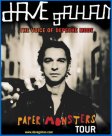 DAVE GAHAN - PAPER MONSTERS TOUR